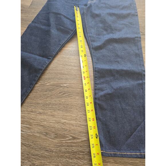 Levi’s Selvedge Japanese Fabric High Rise Boyfriend Jeans 30×27 NWT Streetwear - Picture 11 of 12